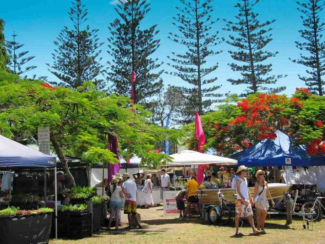 Stop By the Brunswick Heads Markets Near Our Resort